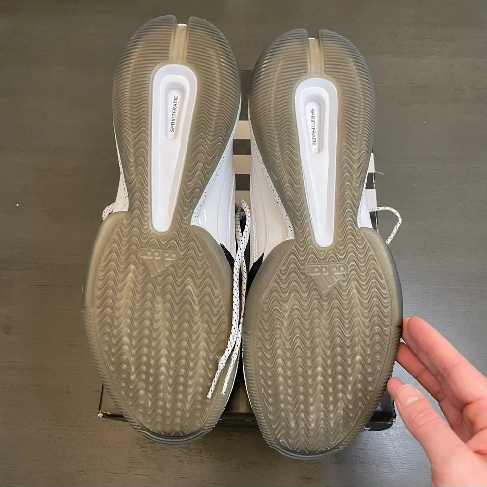 Adidas D Lillard 1 NYC All Star Black and White Men's Basketball Shoe Size 12 - Picture 10 of 10